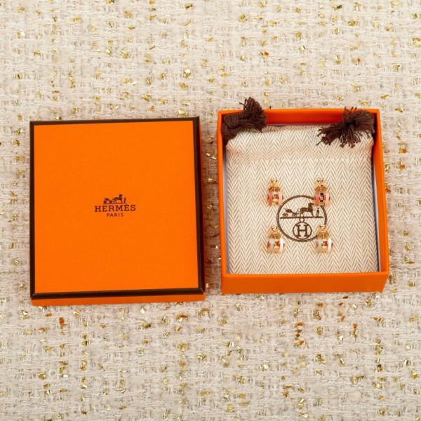 replica,repliche,fake,1:1,earrings,bracelet,ring,jewelry Contatore / Mini orecchini Hermes a forma di mucca (QOYOG)