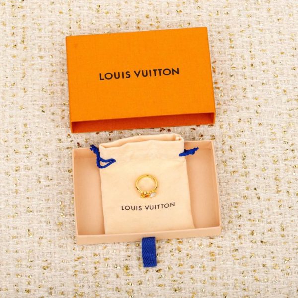 replica,repliche,fake,1:1,earrings,bracelet,ring,jewelry Contatore / 【Anello a forma di cuore LV】(N9B5Y)