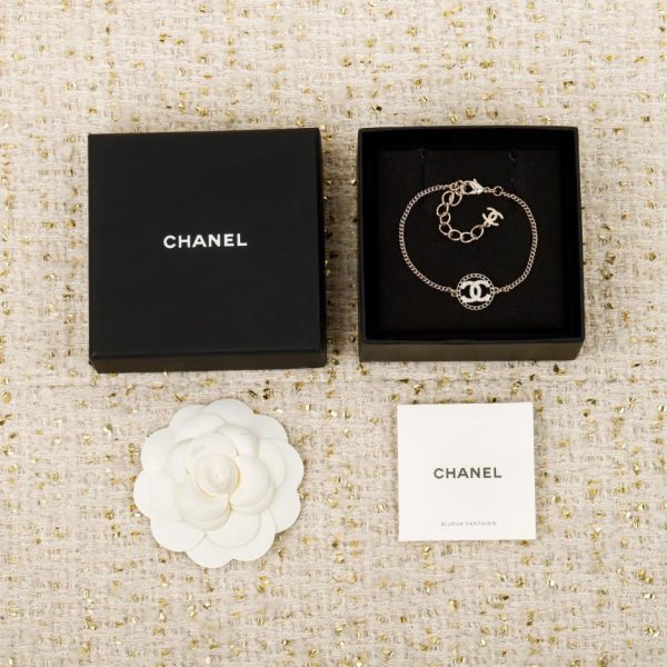 replica,repliche,fake,1:1,earrings,bracelet,ring,jewelry Contatore / 【Bracciale Chanel rotondo traforato con doppia C】(ZQF34)