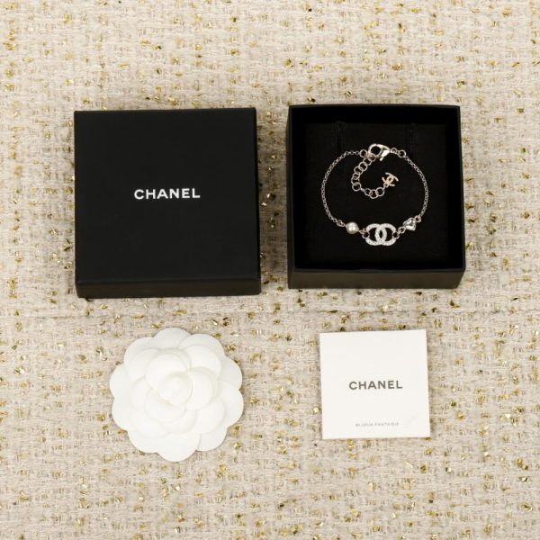 replica,repliche,fake,1:1,earrings,bracelet,ring,jewelry Contatore / 【Bracciale con perline a catena Chanel 25B】(TWDYK)