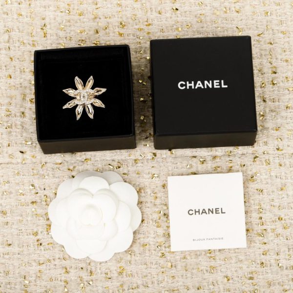 Contatore / 【Anello Chanel Girasole con diamanti a doppia C】(QSHJ7)
