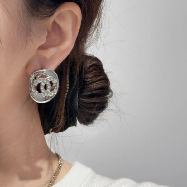 replica,repliche,fake,1:1,earrings,bracelet,ring,jewelry Contatore / 【Orecchini quadrati traforati Chanel】(5ZE0Z)