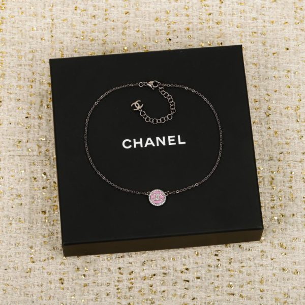 replica,repliche,fake,1:1,earrings,bracelet,ring,jewelry Contatore / 【Collana Chanel rotonda in smalto nero】(MGXO3)