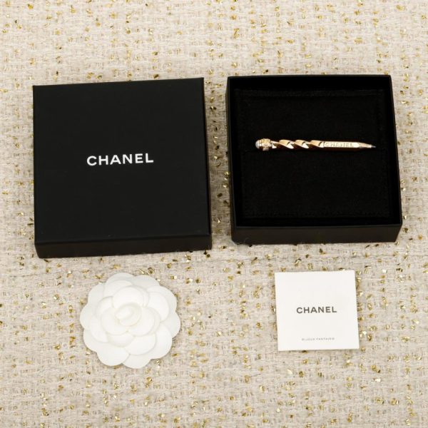 replica,repliche,fake,1:1,earrings,bracelet,ring,jewelry Contatore / 【Spilla a forma di matita Chanel】(R7N9G)