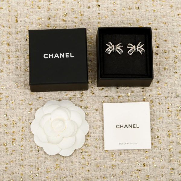 Contatore / 【Orecchini a fiocco Chanel 25B】(JMUE8)