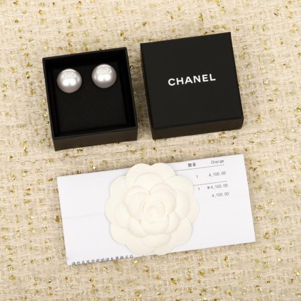 replica,repliche,fake,1:1,earrings,bracelet,ring,jewelry Contatore / 【Orecchini Chanel emisferici a doppia C】(IOJZ8)