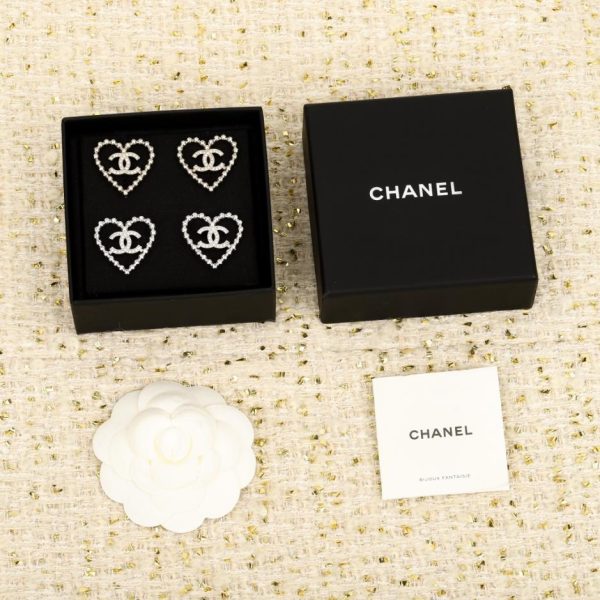 Contatore / 【Orecchini Chanel a cuore traforato grande】(4WST5)