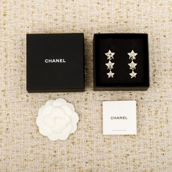 Contatore / 【Orecchini Chanel con lettera a stella a cinque punte】(SF1A1)