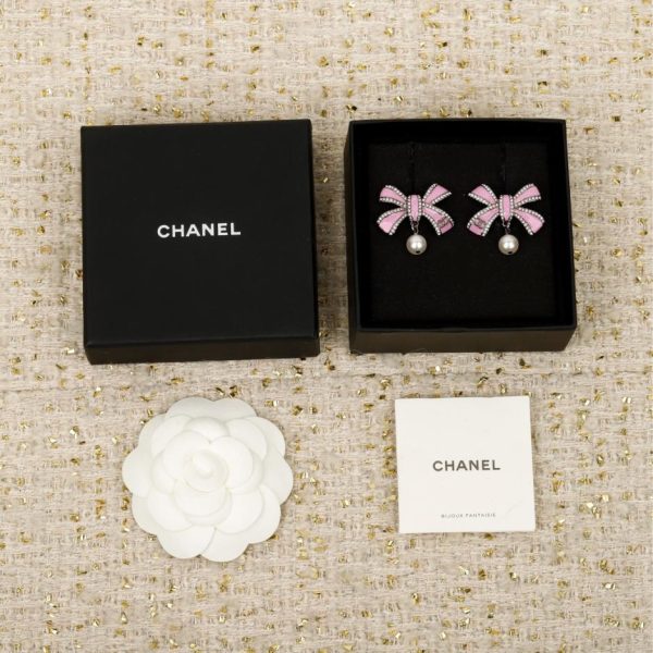 Contatore / 【Orecchini Chanel 25B con fiocco】(Y2OIE)