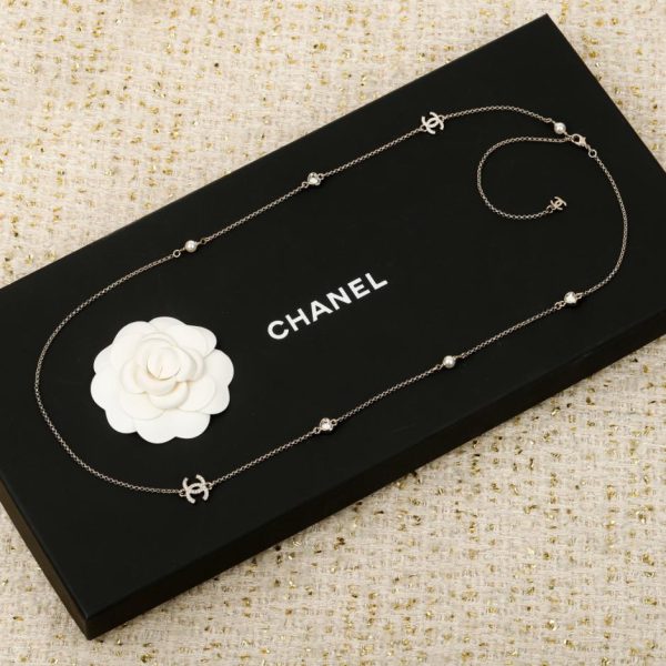 replica,repliche,fake,1:1,earrings,bracelet,ring,jewelry Contatore / 【Collana Chanel con perline a forma di cuore】(IBYAN)