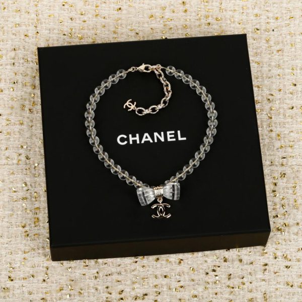 replica,repliche,fake,1:1,earrings,bracelet,ring,jewelry Contatore / 【Collana girocollo con fiocco Chanel】25 (ZIFGR)