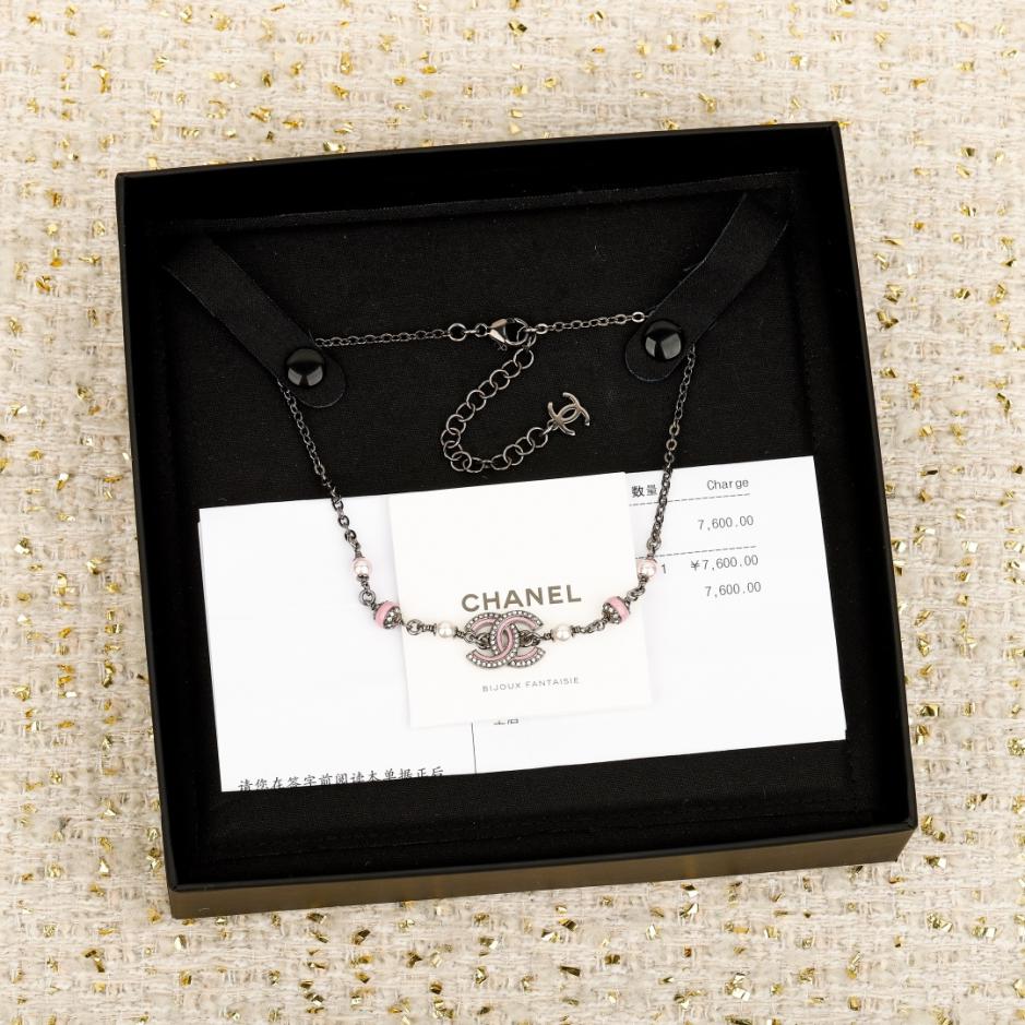 replica,repliche,fake,1:1,earrings,bracelet,ring,jewelry Contatore / 【Collana Chanel con doppia C in smalto rosa】(T4F35) replica,repliche,fake,1:1,earrings,bracelet,ring,jewelry Contatore / 【Collana Chanel con doppia C in smalto rosa】(T4F35)