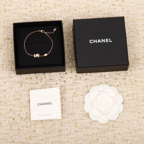 replica,repliche,fake,1:1,earrings,bracelet,ring,jewelry Contatore / Collana Chanel N°5, personalizzabile con oro vero e diamanti. [Nuova collana Chanel N°5] Serie Eternal N°5 (Q0IWW)