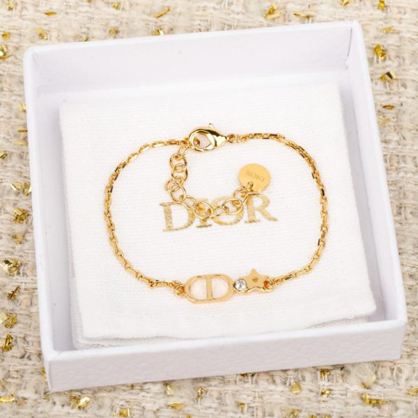 replica,repliche,fake,1:1,earrings,bracelet,ring,jewelry Bracciale Dior CD Star Diamond (0W60L)