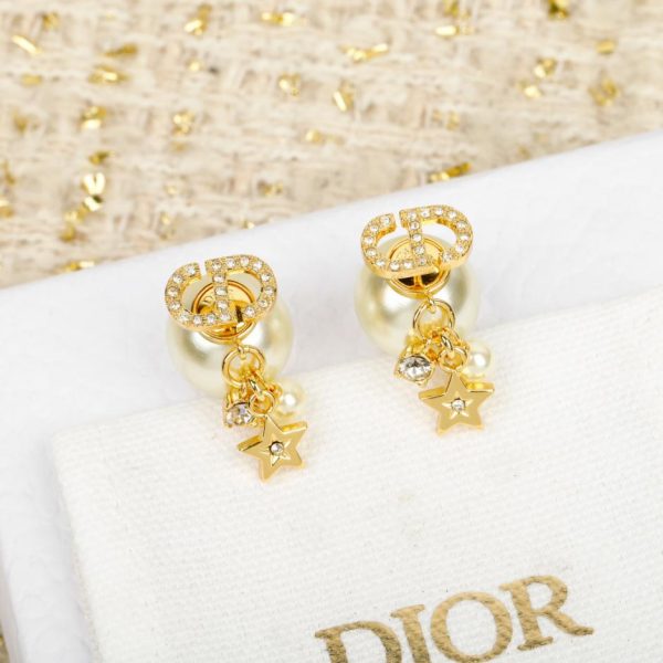 Orecchini Dior CD Star Diamond Pearl (0ON4D)