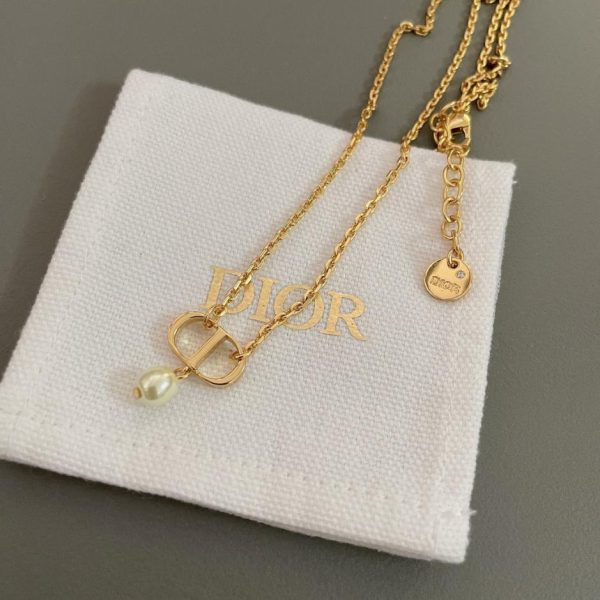 replica,repliche,fake,1:1,earrings,bracelet,ring,jewelry Collana con ciondolo CD Dior (MI6GQ)