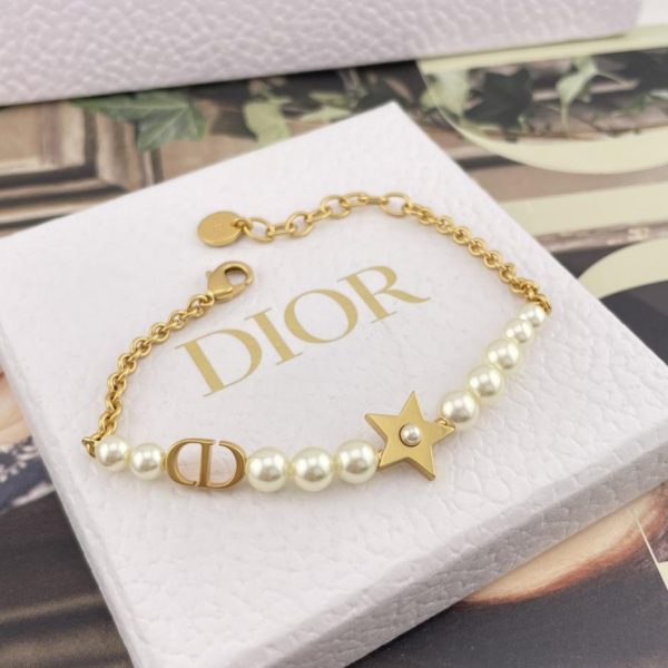 replica,repliche,fake,1:1,earrings,bracelet,ring,jewelry Bracciale Dior Star CD Pearl (86GNV)