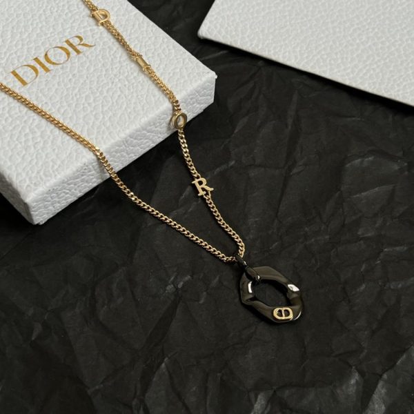 replica,repliche,fake,1:1,earrings,bracelet,ring,jewelry Collana vintage Dior, lunga 60 cm (JM48Y)