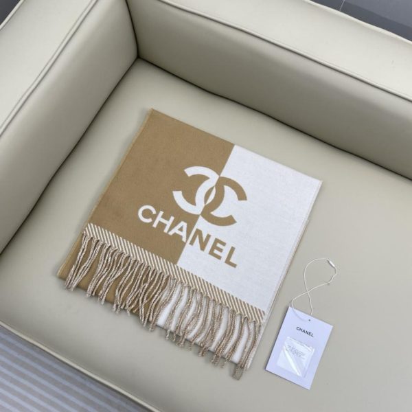 replica,repliche,fake,1:1,earrings,bracelet,ring,jewelry Sciarpa color block double-face Chanel (CXIEX)