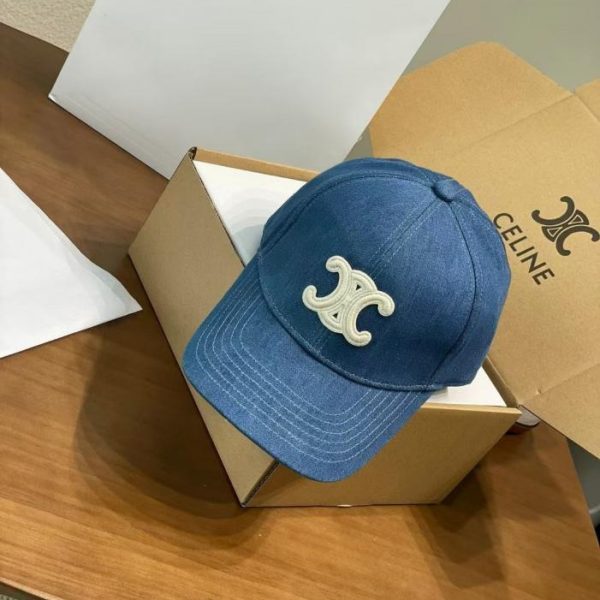 Berretto da baseball da cowboy Celine con logo Arco di Trionfo (89ZGRW)