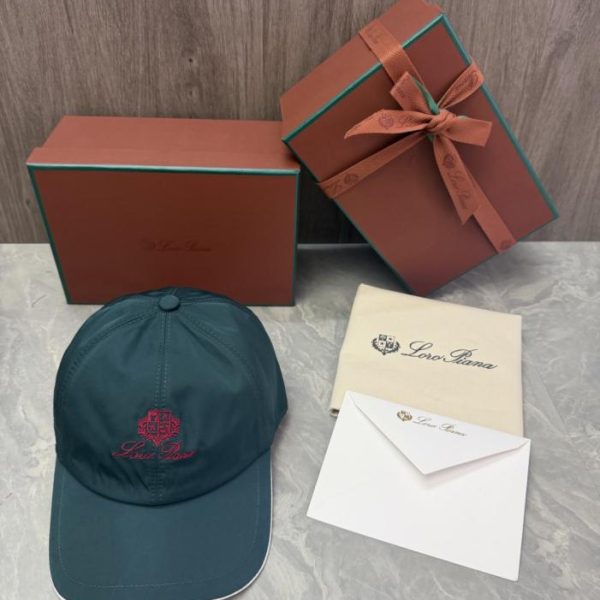 replica,repliche,fake,1:1,earrings,bracelet,ring,jewelry Cappellino da baseball Loro Piana Storm System (J62QZW)