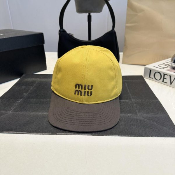 replica,repliche,fake,1:1,earrings,bracelet,ring,jewelry Nuovo cappellino da baseball ricamato di alta gamma MiuMiu (QZEL2F)