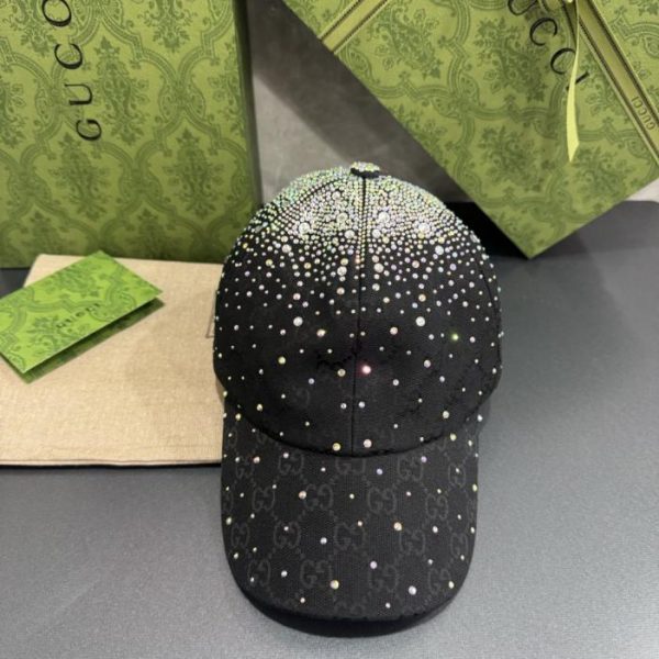 replica,repliche,fake,1:1,earrings,bracelet,ring,jewelry Ultimo modello di cappellino da baseball GUCCI con classico motivo jacquard a doppia G (VZ8GB1)