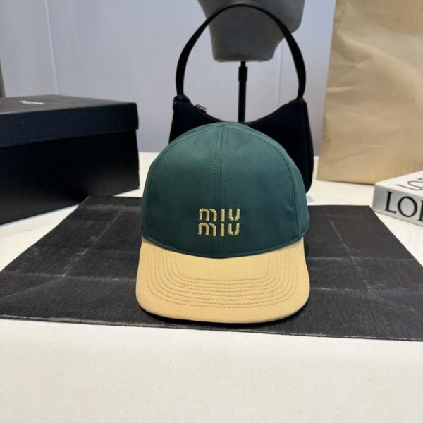replica,repliche,fake,1:1,earrings,bracelet,ring,jewelry Cappellino da baseball ricamato di alta gamma MiuMiu, nuovo ordine (IS06KA)