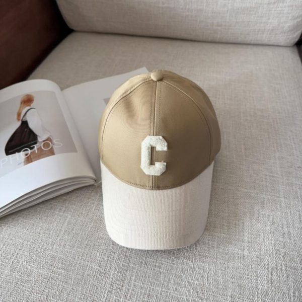 replica,repliche,fake,1:1,earrings,bracelet,ring,jewelry Cappellino da baseball Celine con scritta ricamata (YNDYQU)
