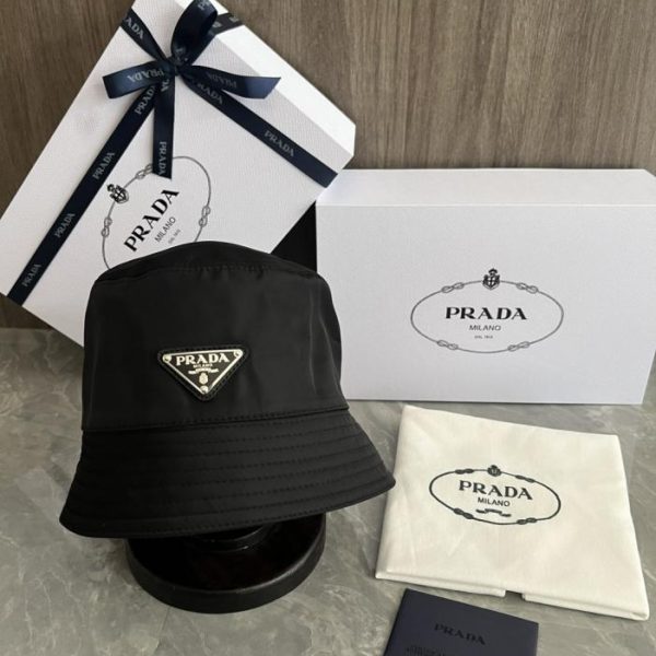 replica,repliche,fake,1:1,earrings,bracelet,ring,jewelry Cappello a secchiello Prada (7Y5M8L)