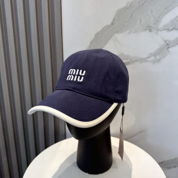 replica,repliche,fake,1:1,earrings,bracelet,ring,jewelry Cappellino da baseball ricamato MiuMiu, nuovo articolo (74185S)