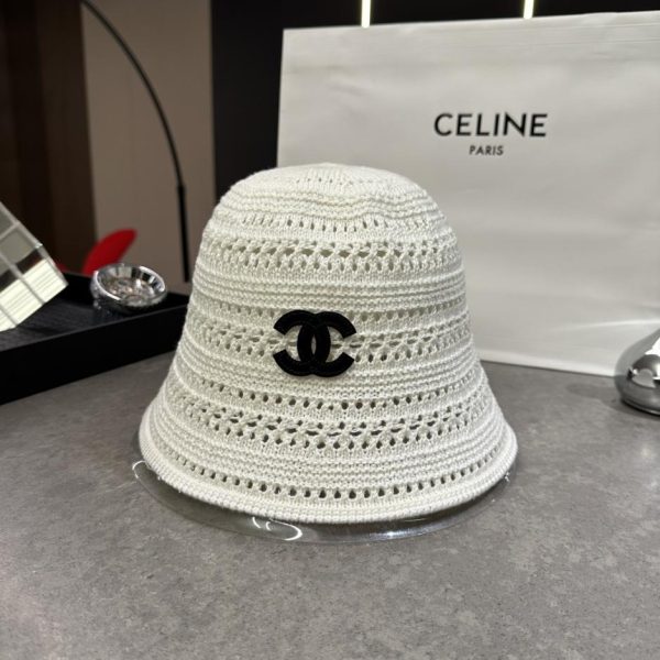 replica,repliche,fake,1:1,earrings,bracelet,ring,jewelry Nuovo cappello a secchiello di CHANEL (CA937O)