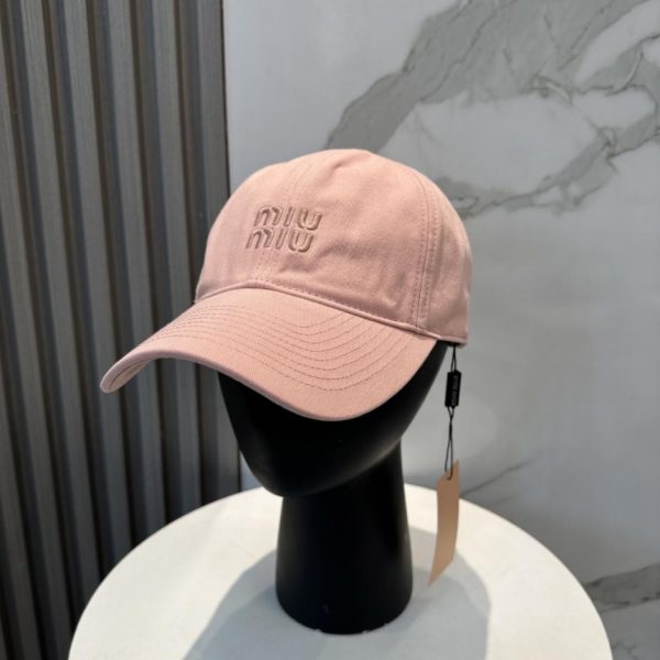 replica,repliche,fake,1:1,earrings,bracelet,ring,jewelry Cappellino da baseball MiuMiu Original New Style in puro cotone lavato (SFYDIL)
