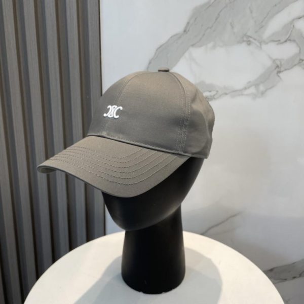 replica,repliche,fake,1:1,earrings,bracelet,ring,jewelry Il nuovo cappellino da baseball di CELINE con scritta minimalista, un modello indossato dalle celebrità (KK5MG5)