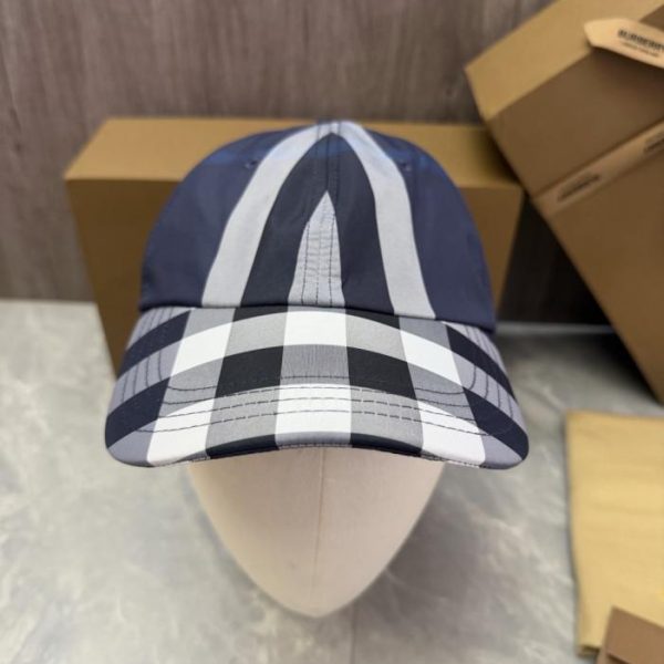 replica,repliche,fake,1:1,earrings,bracelet,ring,jewelry Cappellino da baseball classico a quadri, originale Burberry, realizzato su misura (016LML)