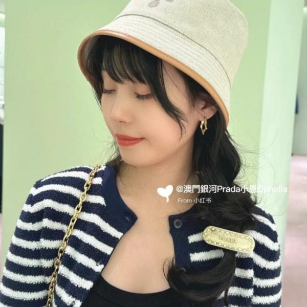 replica,repliche,fake,1:1,earrings,bracelet,ring,jewelry Cappello PRADA (0LE0TM)