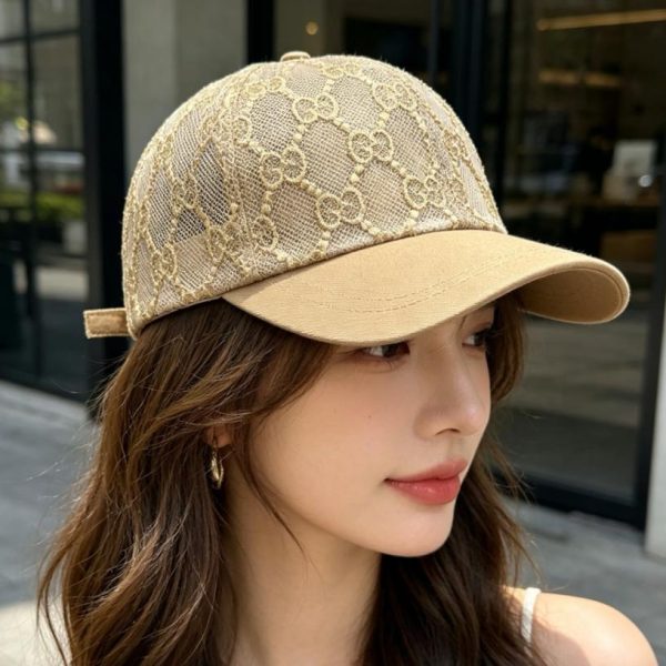 replica,repliche,fake,1:1,earrings,bracelet,ring,jewelry Cappellino da baseball in rete con monogramma Gucci (OZLYKD)