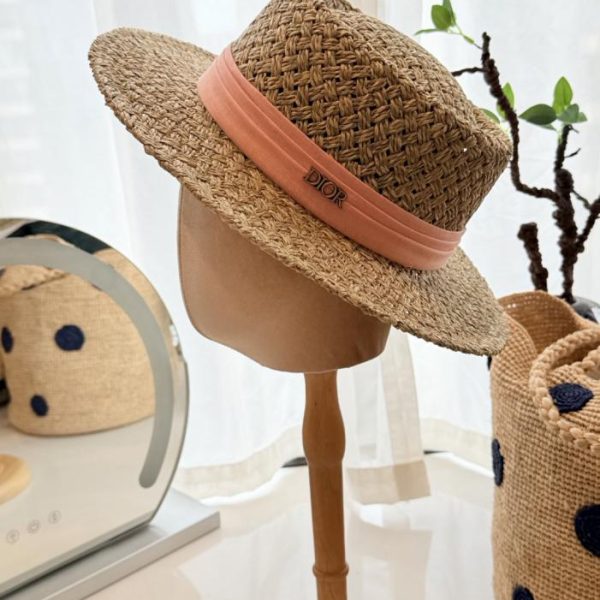 replica,repliche,fake,1:1,earrings,bracelet,ring,jewelry Cappello da sole in paglia DIOR (JWBZRM)