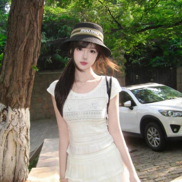 replica,repliche,fake,1:1,earrings,bracelet,ring,jewelry Cappello di paglia MiuMiu New Wetting (IAQDW5)