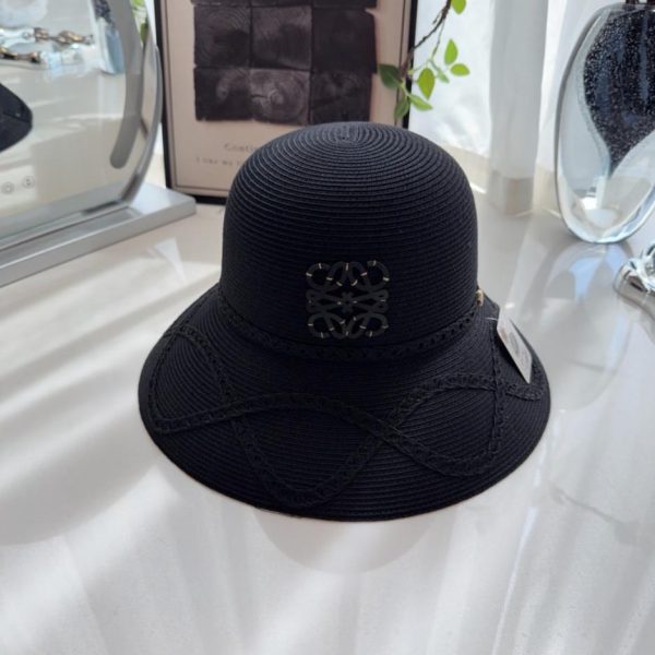 replica,repliche,fake,1:1,earrings,bracelet,ring,jewelry Cappello di paglia intrecciata stile Loewe (M24NT6)