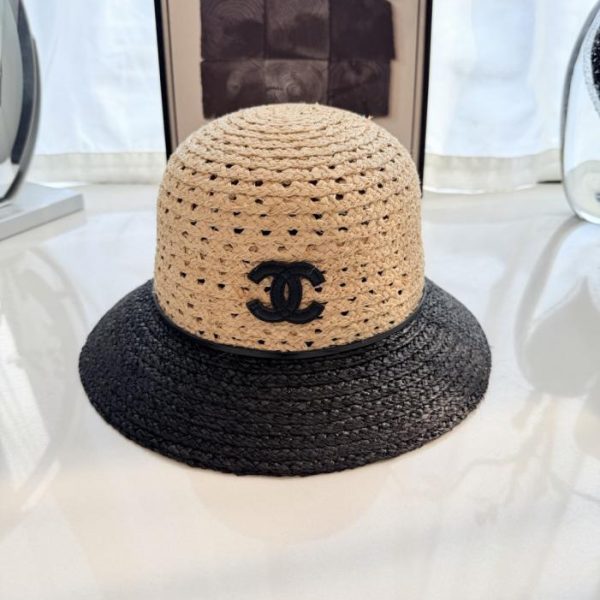 replica,repliche,fake,1:1,earrings,bracelet,ring,jewelry Cappello di paglia intrecciata Chanel (67BBCU)