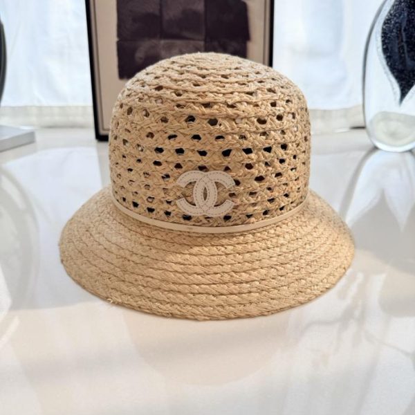 replica,repliche,fake,1:1,earrings,bracelet,ring,jewelry Cappello di paglia intrecciata Chanel (B36XOF)