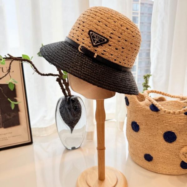 replica,repliche,fake,1:1,earrings,bracelet,ring,jewelry Cappello di paglia francese Prada (Y55LBD)