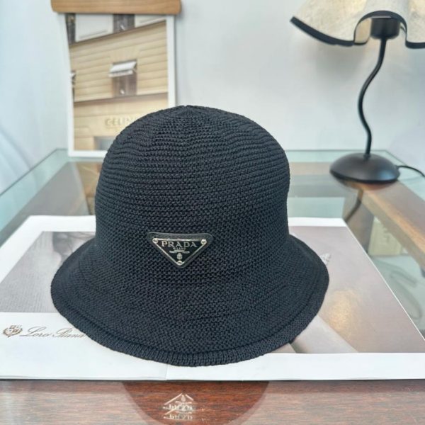replica,repliche,fake,1:1,earrings,bracelet,ring,jewelry Cappello da pescatore di carta Prada (LAOLFF)