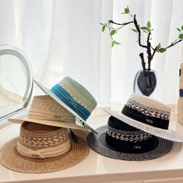 replica,repliche,fake,1:1,earrings,bracelet,ring,jewelry Cappello a tesa piatta Dior (AZJTTB)