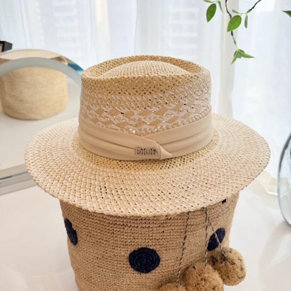 replica,repliche,fake,1:1,earrings,bracelet,ring,jewelry Cappello a tesa piatta Dior (LXLDUO)