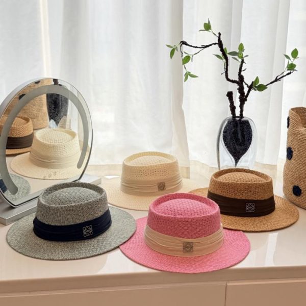 replica,repliche,fake,1:1,earrings,bracelet,ring,jewelry Cappello a tesa piatta Loewe (4736YL)