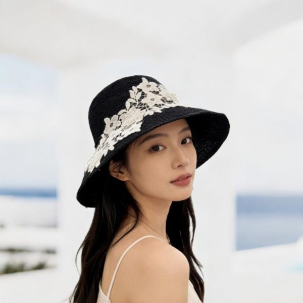 replica,repliche,fake,1:1,earrings,bracelet,ring,jewelry p95 Cappello da pescatore in rafia Dior (CC756M)
