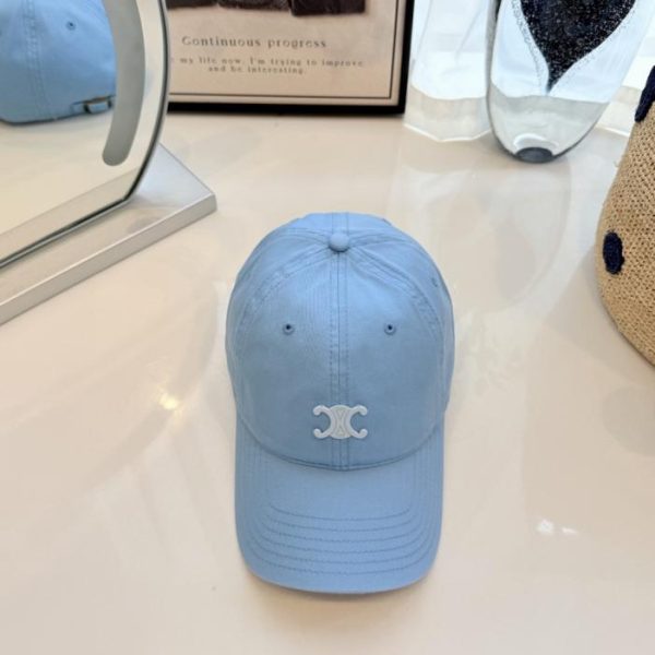 Cappellino da baseball Celine in cotone con visiera morbida (7IKS5L)