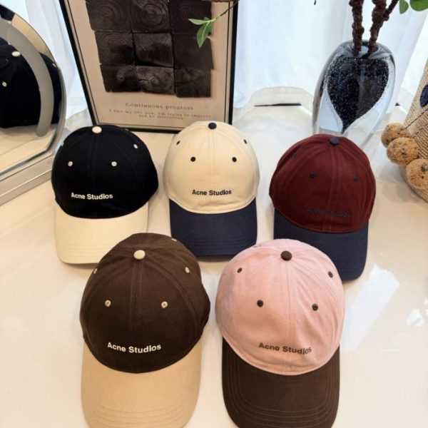 replica,repliche,fake,1:1,earrings,bracelet,ring,jewelry Cappellino da baseball Acne Studios Color Block (OMSB8Q)